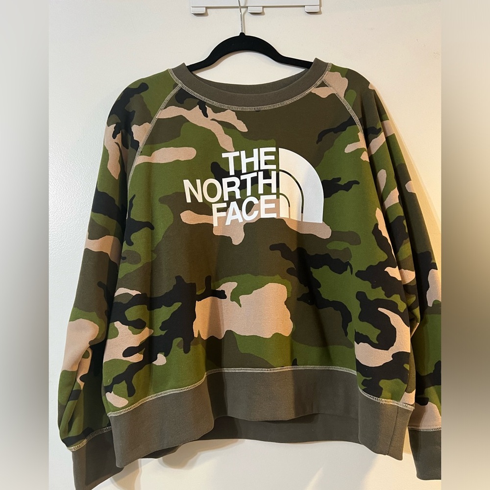 The North Face Camo Crewneck